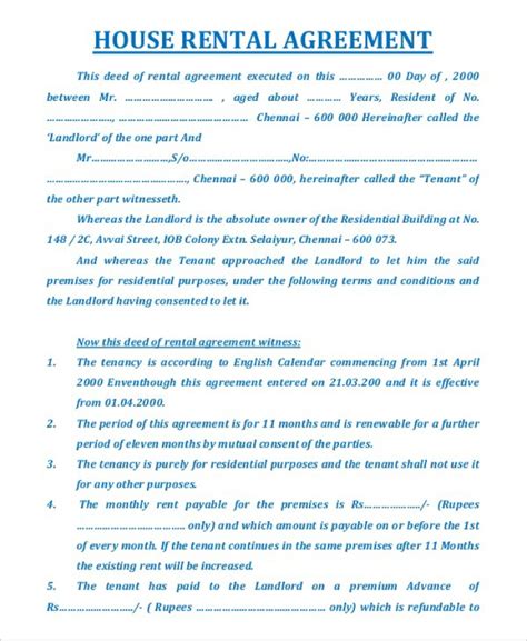 documents required for registered rent agreement|11 month rent agreement format.